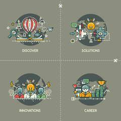 Discover, solutions, innovations, career