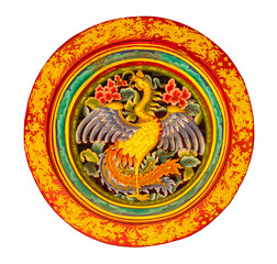 Swan in dragon wheel