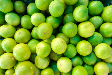 Lime for sell at market