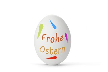 Frohe Ostern Osterei