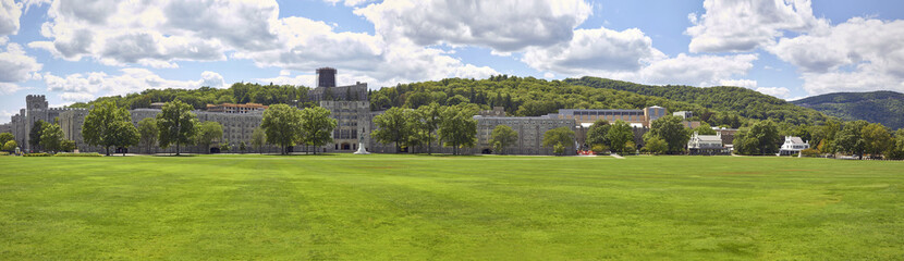 The Military Academy at West Point, New York. - obrazy, fototapety, plakaty
