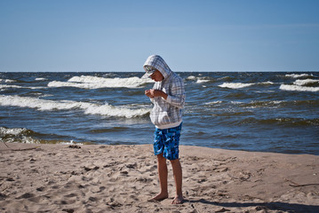 Na plaży © Mariusz Stoszewski