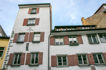 Altstadt von Konstanz, Bodensee 
Alte Hausfassaden