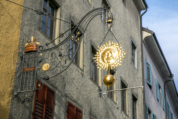 Altstadt von Konstanz, Bodensee 
Alte Hausfassaden