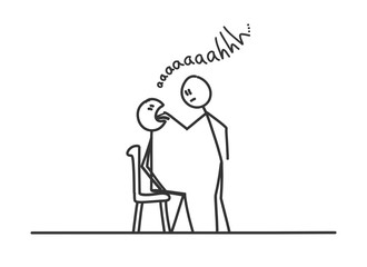 sm arzt in mund schauen Ii