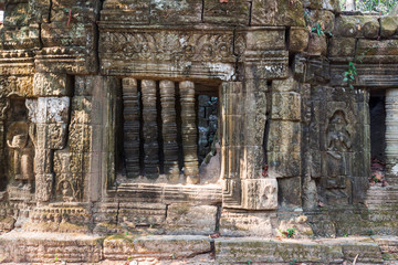 Fototapeta premium Ta Prohm temple in Siem reap , Cambodia