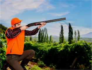 Naklejka premium Hunting.