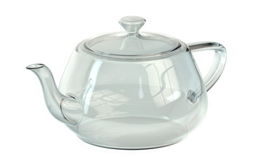 Glass teapot
