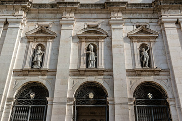 Church of Sao Vicente de Fora, Lisbon, Portugal.