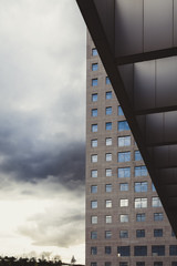 Modern building in Turkey 