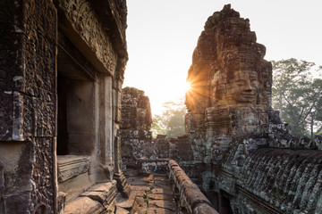 Angkor Thom ,Bayon In cambodia