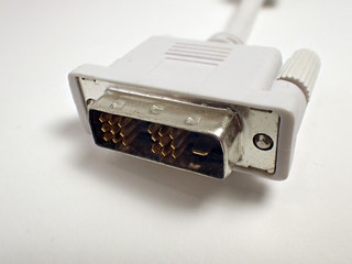Stecker eines DVI Kabels