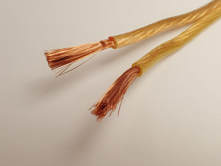 Lautsprecher Kupferleitung