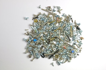 Ein Haufen PC Schrauben