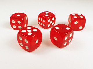 rote Spielw&uuml;rfel