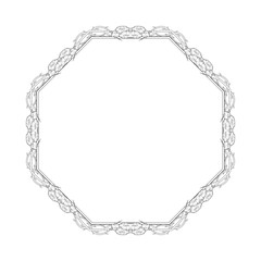 Ornate frame - Vintage illustration