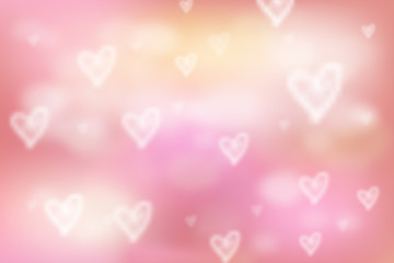 Blurred Bokeh Background with sparkles and glitter