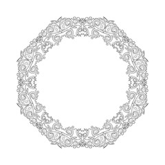 Ornate frame - Vintage illustration