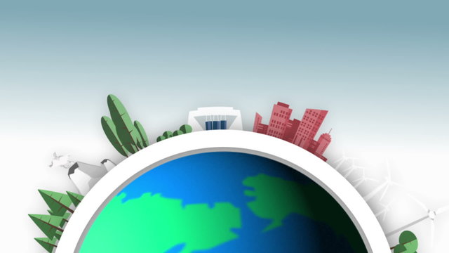 motion graphics infographics energy renewable electricity wind geothermal solar