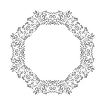 Ornate frame - Vintage illustration