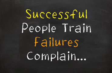 Successful People Train