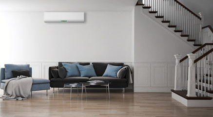 Interno con aria condizionata