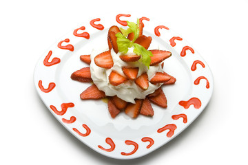Strawberry dessert