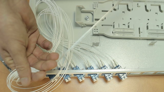 Preparation pigtails in ODF