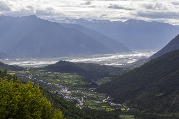 Beautiful landscape in Tibet, China