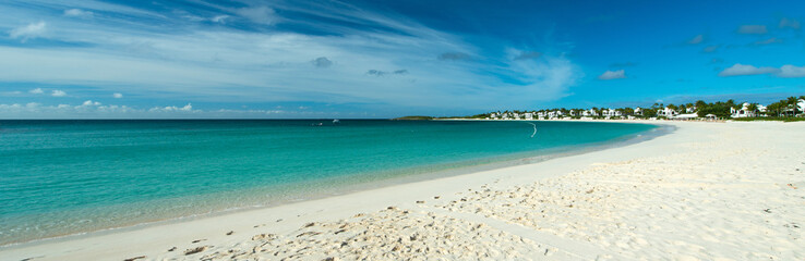 Fototapeta na wymiar Shoal West Bay, Anguilla Island, English West Indies