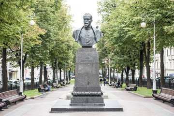 Obraz premium Yakub Statue on Independence Square