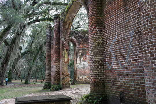 Old Sheldon Church, Yemassie, South Carolina