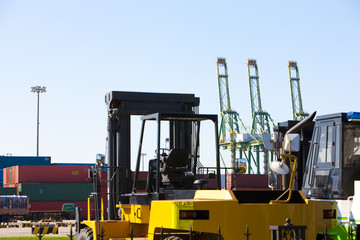 Trucks and cargo containers