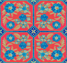 Abstract pattern from fragments of photos