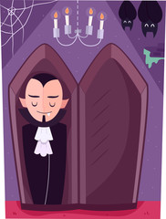 Vampire Coffin Lair Sleep © BNP Design Studio