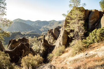 Pinnacles National Park california high peaks hiking trail