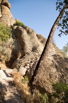Pinnacles National Park california high peaks hiking trail