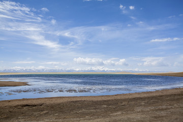 Namu Lake in Tibet, China