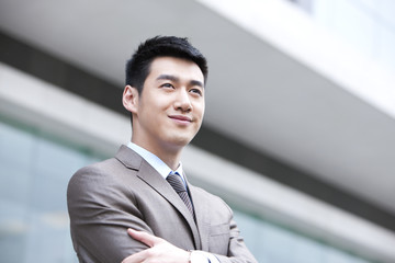 Portrait of young businessman