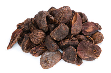 Whole Cola Nuts (isolated on white)