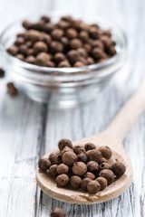 Heap of Allspice (selective focus)
