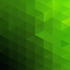 Green Grid Mosaic Background, Creative Design Templates