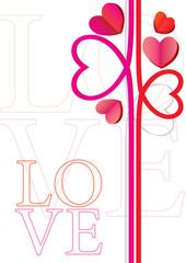 Valentine day design