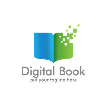  Digital book Logo icon