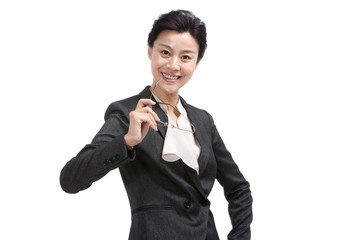 Portrait of middle-aged businesswoman