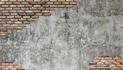 brick wall vintage background