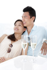 Two Champagne Flutes 
