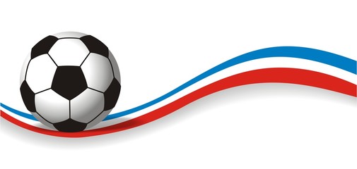 Naklejka premium Fußballhintergrund