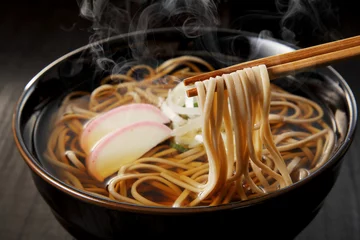 Poster 蕎麦　Japanese SOBA noodle © Nishihama