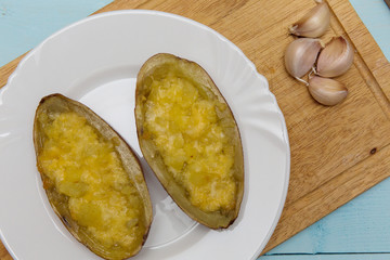 Twice baked potatoes